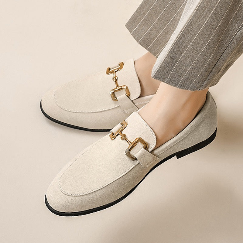 Men's Suede Leather Loafers