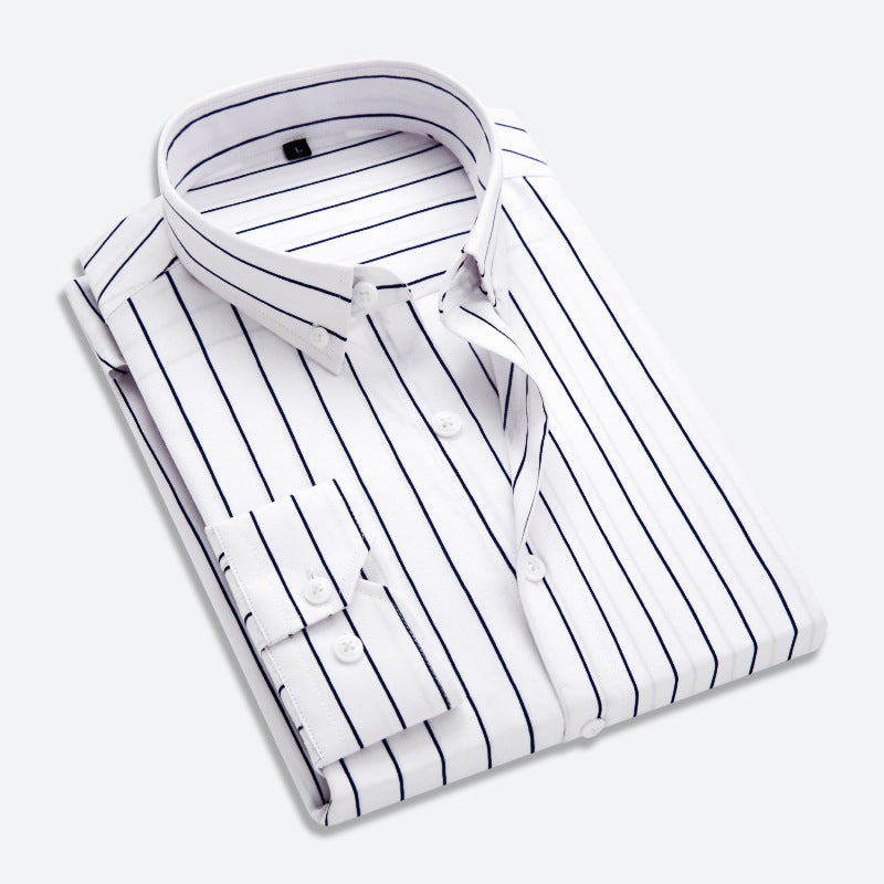 Men's Bold Striped Long Sleeve Shirt