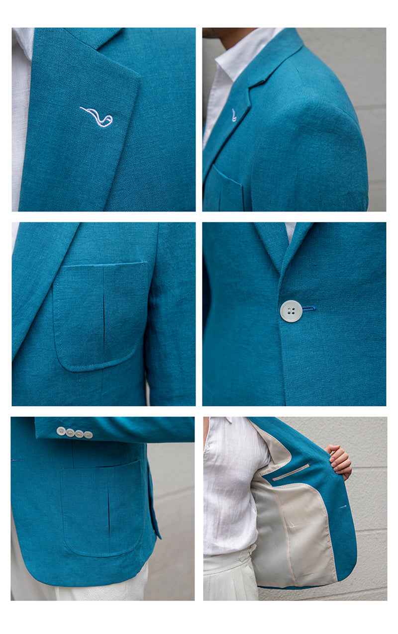 Thin Breathable Linen Casual Jacket - RMKA SELECT