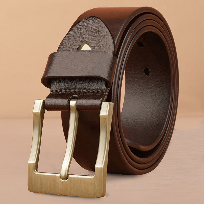 Men's Classic Pin Buckle Belt