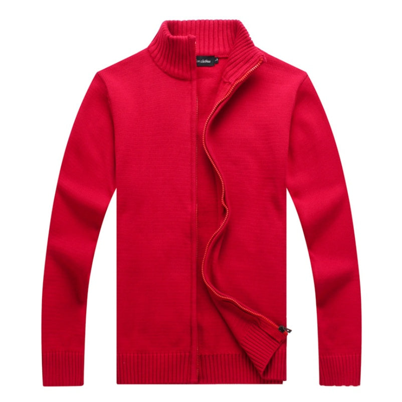 Men's Zip Up Sweater Cardigan