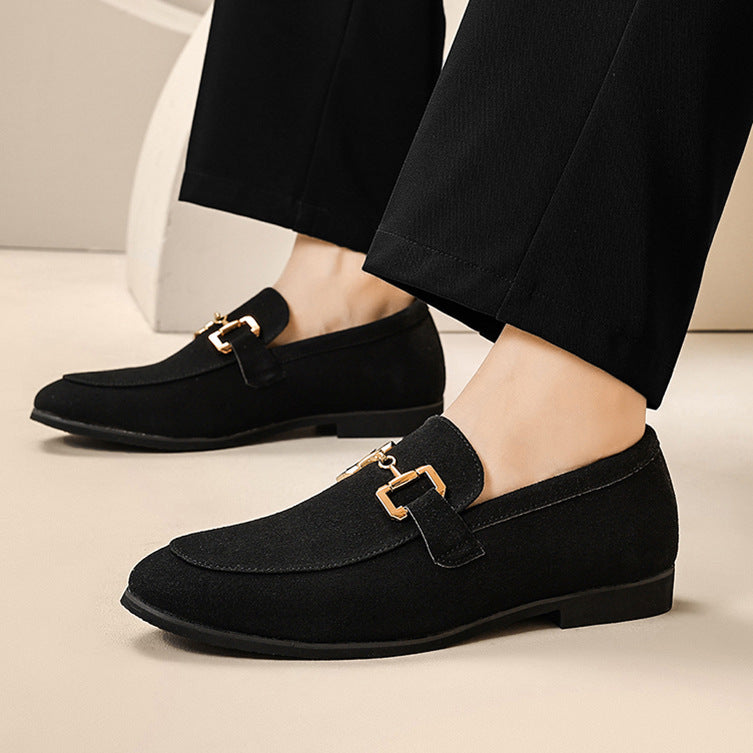 Men's Suede Leather Loafers