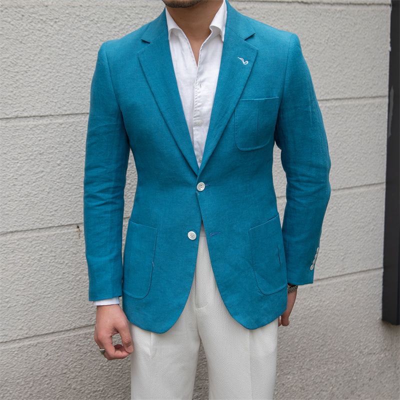 Thin Breathable Linen Casual Jacket - RMKA SELECT