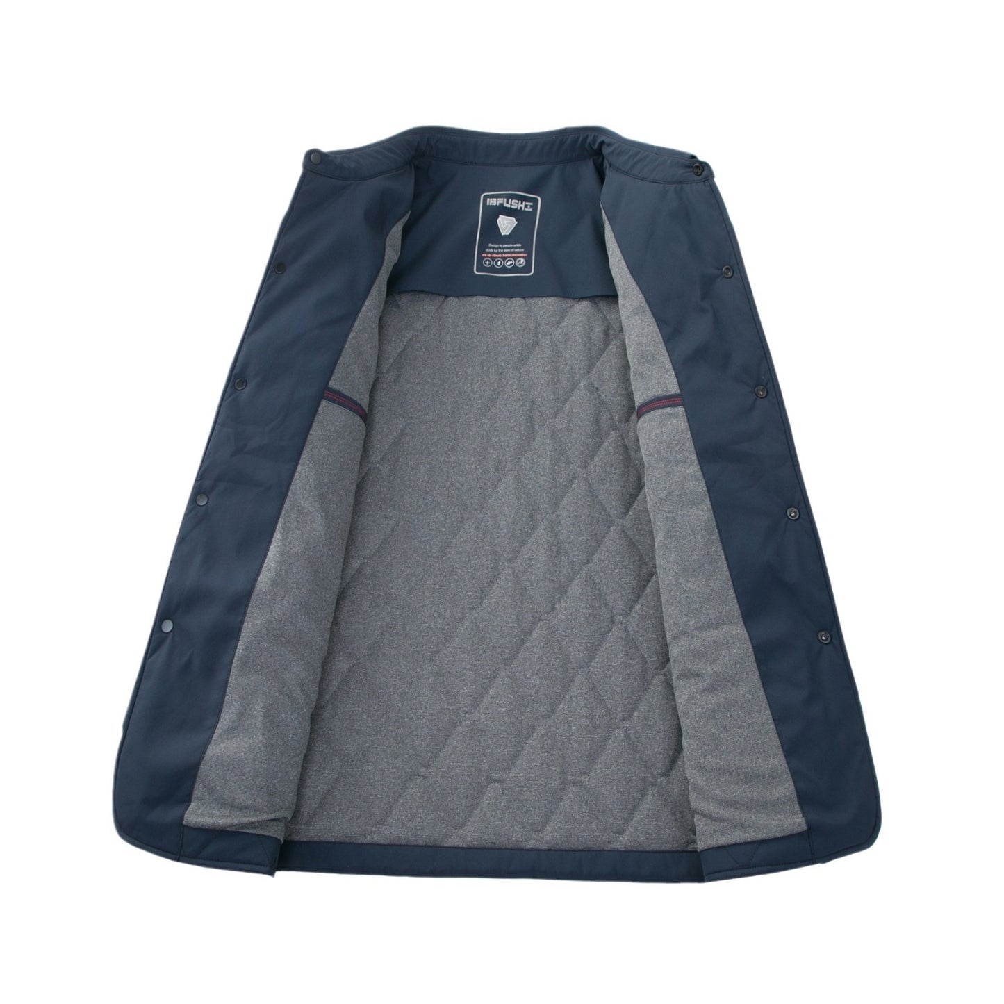 Men's Euro Style Cotton-padded Diamond Quilt Jacket