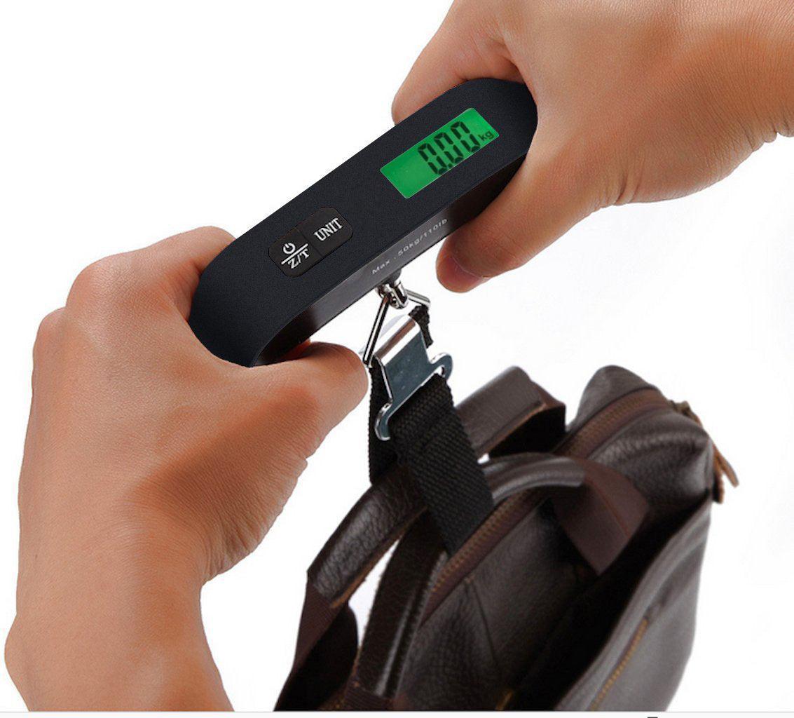 Check your luggage weight before you fly , no surprise fees use our T-shaped Electronic Travel Luggage Scale - RMKA SELECT