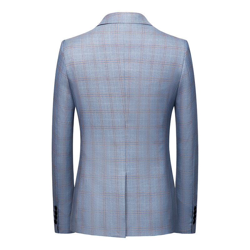 Slim Fit British Check Blazer - RMKA SELECT