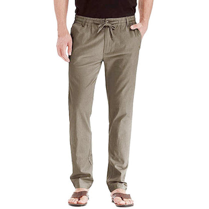 Straight leg linen pants - RMKA SELECT