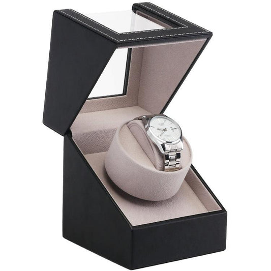 Single Watch Winder , Quiet Japanese Mabuchi Motor, Battery not Included Powered or AC Adapter - RMKA SELECT