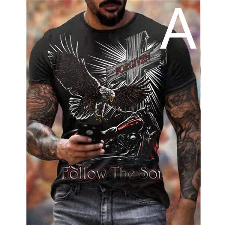 Men's T-shirt Route 66 / Motorcycle Designs - RMKA SELECT