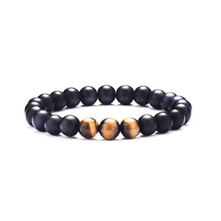 Tiger Eye Stone Volcanic Stone Bracelet Men's Bracelet - RMKA SELECT