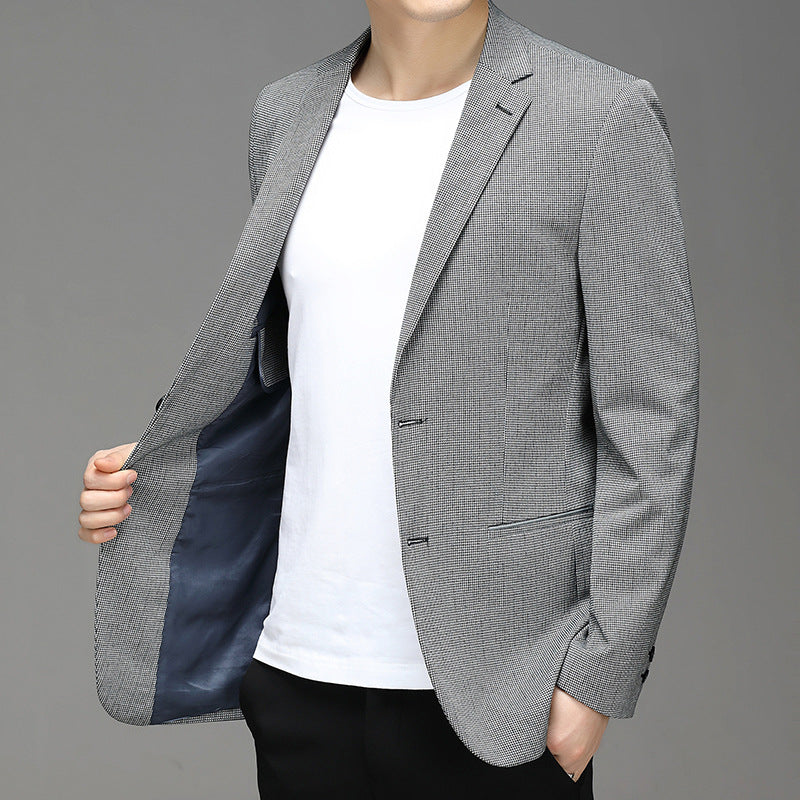 Men's Mini Check Sport Jkt - RMKA SELECT