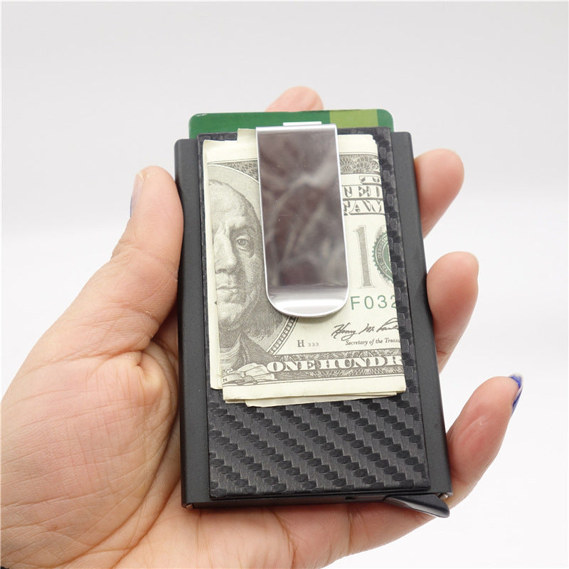 Carbon Fiber Pop-up Wallet - RMKA SELECT