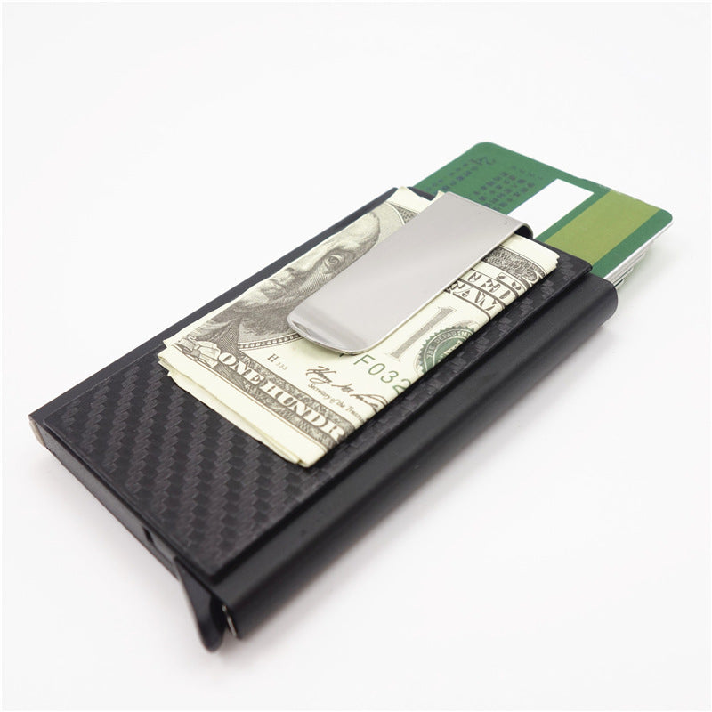 Carbon Fiber Pop-up Wallet - RMKA SELECT