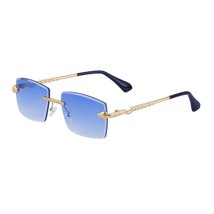 Fashion Rimless Sunglasses For Men - RMKA SELECT