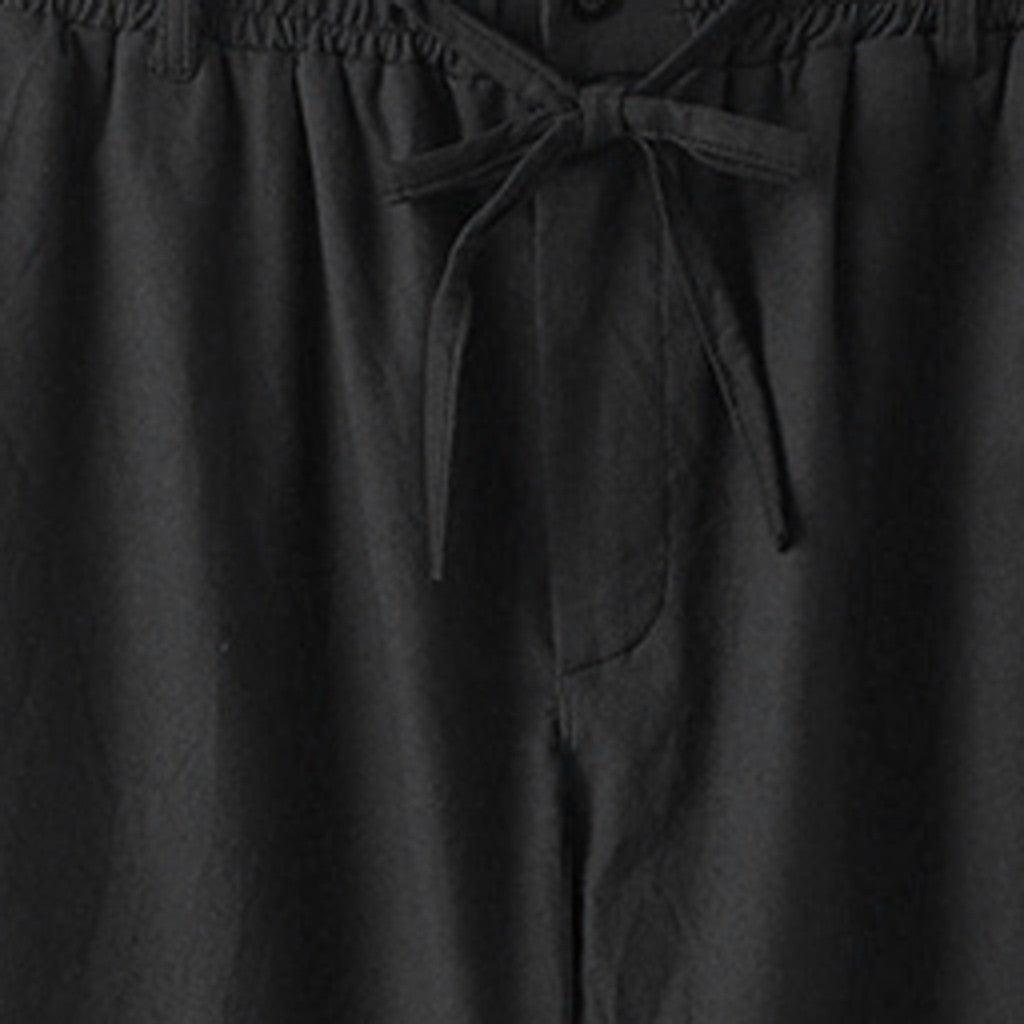 Straight leg linen pants - RMKA SELECT