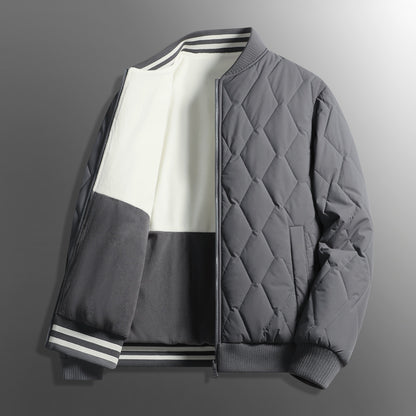 High-end Reversible Cotton  Baseball Jacket