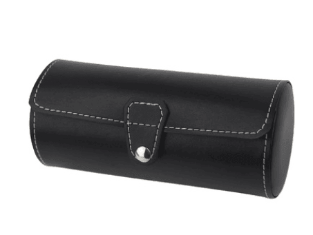 3 cylinder leather watch storage Roll - RMKA SELECT