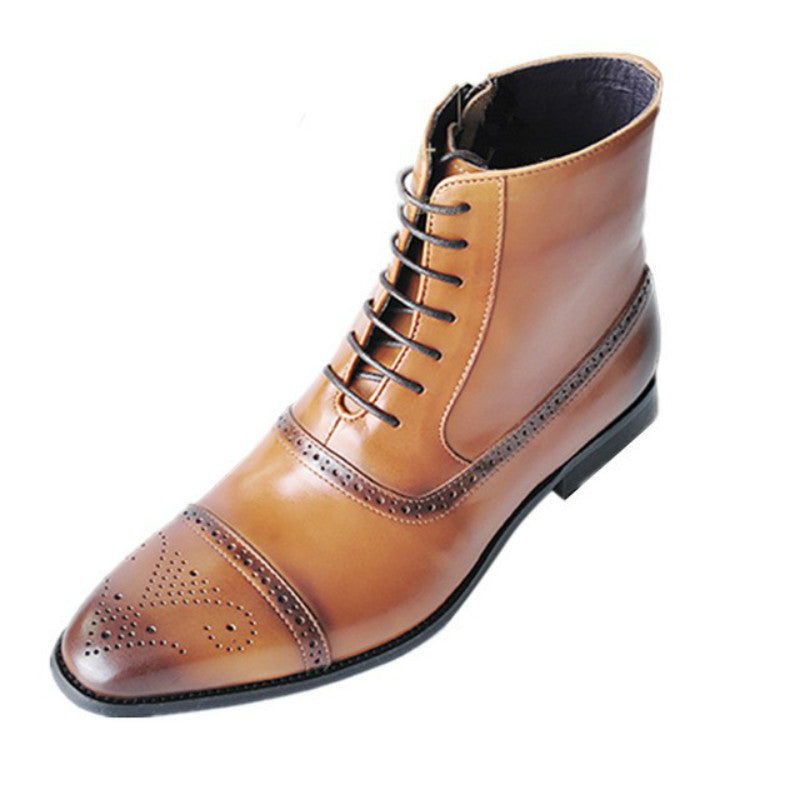 Men's Dress Vegan Leather Boots