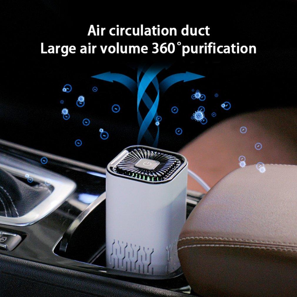 Car and Home Portable Air Purifier / Negative Ion Generator That Removes Formaldehyde Smoke and unwanted odors. - RMKA SELECT