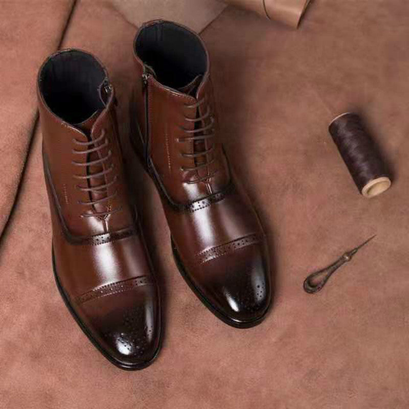 Men's Dress Vegan Leather Boots