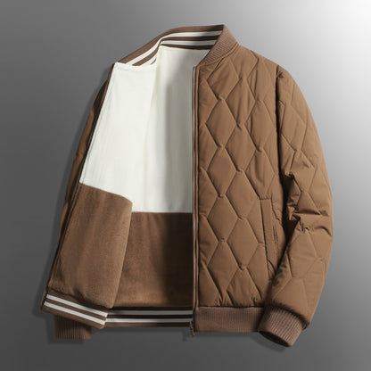 High-end Reversible Cotton  Baseball Jacket