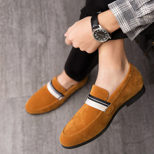 Men's Nubuck Suede Loafer - RMKA SELECT