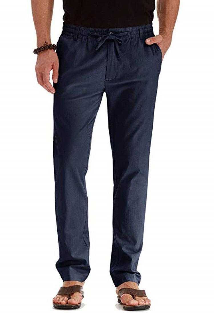 Straight leg linen pants - RMKA SELECT
