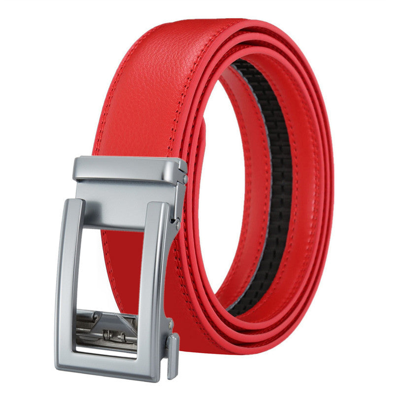 Men's Euro Style  Genuine Leather Belt