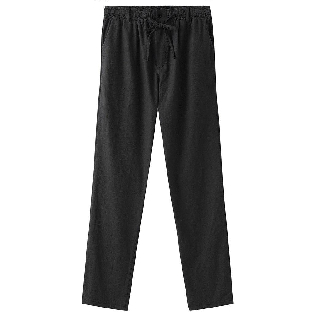 Straight leg linen pants - RMKA SELECT