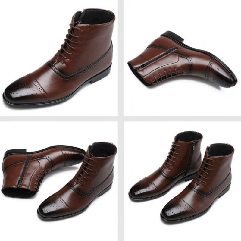 Men's Dress Vegan Leather Boots