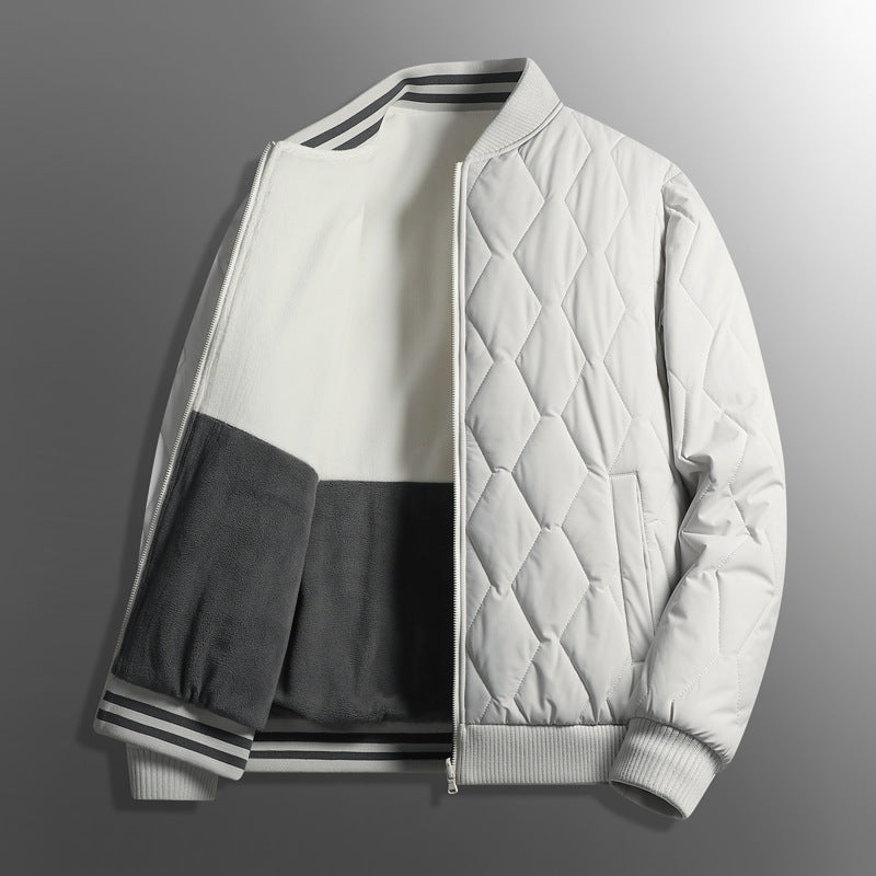 High-end Reversible Cotton  Baseball Jacket