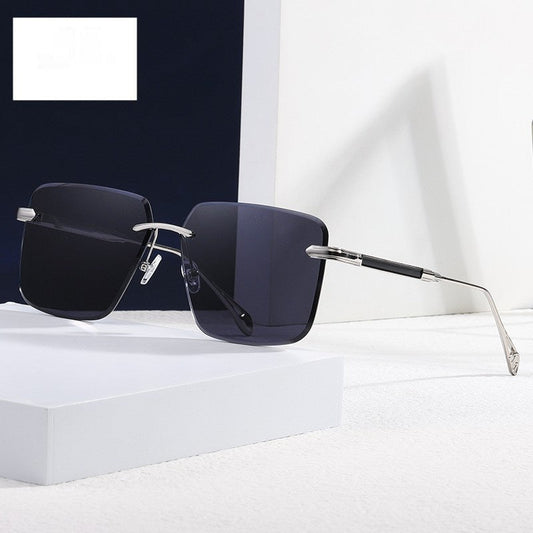 Men's Frameless UV Protection Sun Glasses - RMKA SELECT