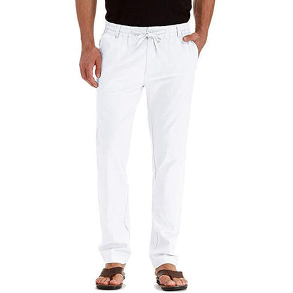 Straight leg linen pants - RMKA SELECT