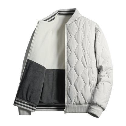 High-end Reversible Cotton  Baseball Jacket