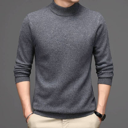 Men's Pure Cashmere Turtle Neck