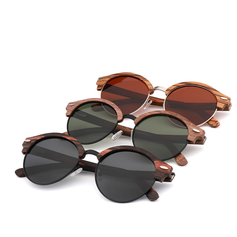 Men's Exotic Wood Polarized Sunglasses - RMKA SELECT