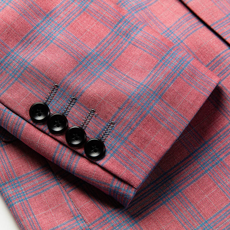 Slim Fit British Check Blazer - RMKA SELECT