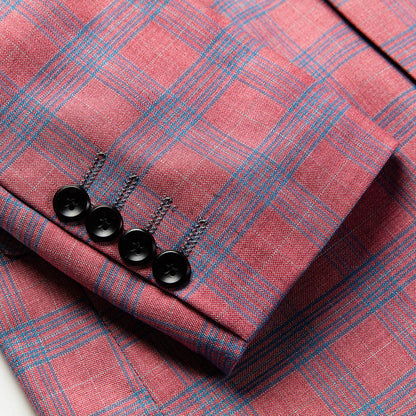 Slim Fit British Check Blazer - RMKA SELECT