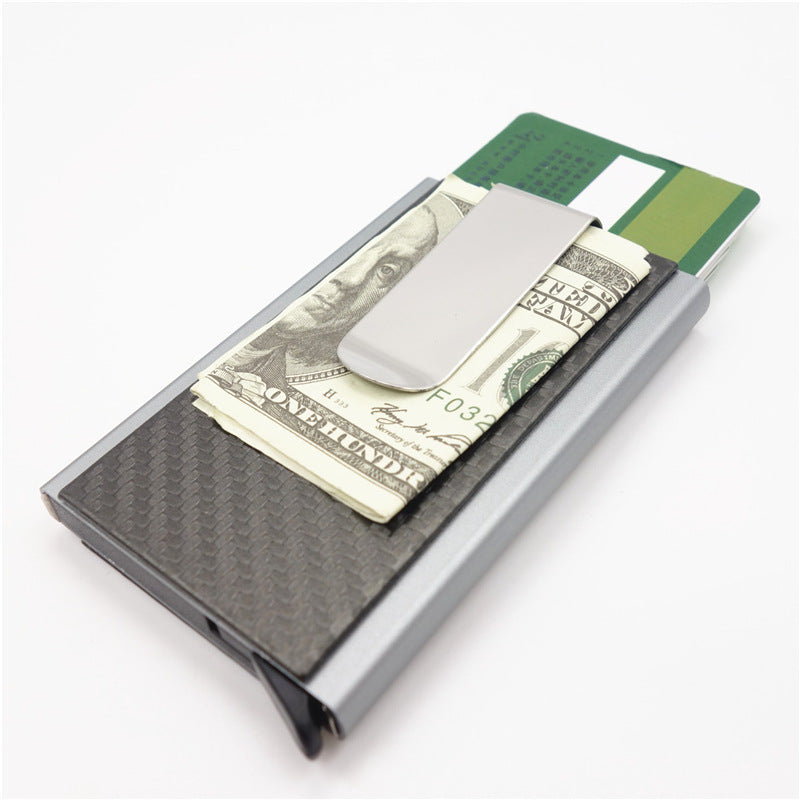 Carbon Fiber Pop-up Wallet - RMKA SELECT