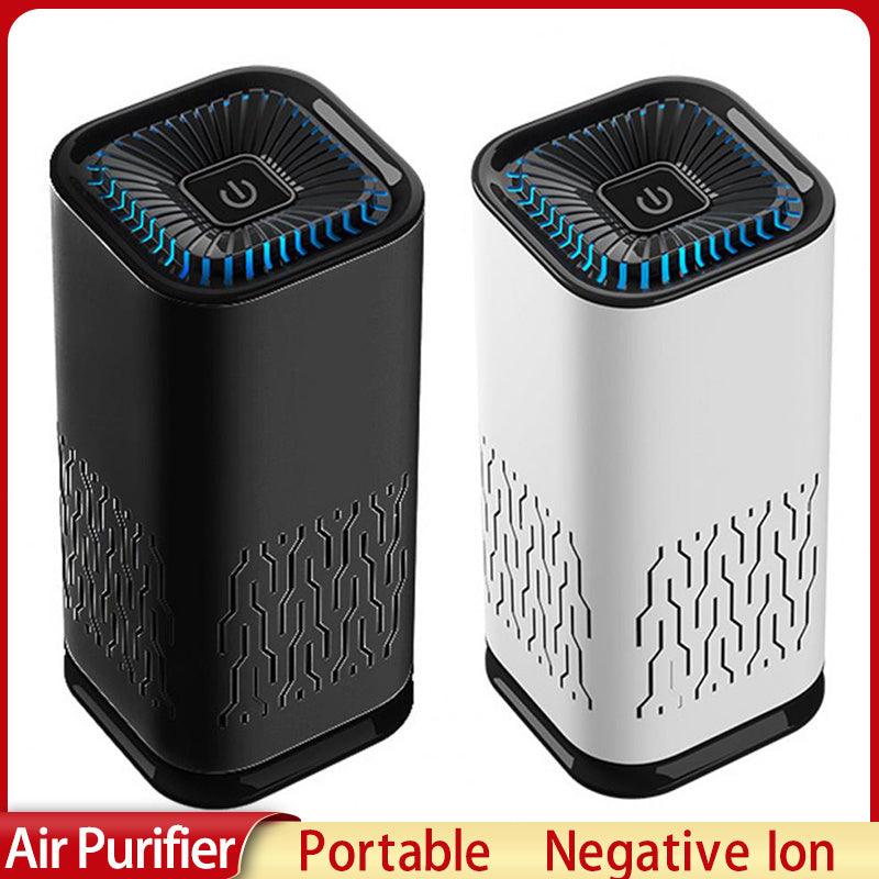 Car and Home Portable Air Purifier / Negative Ion Generator That Removes Formaldehyde Smoke and unwanted odors. - RMKA SELECT