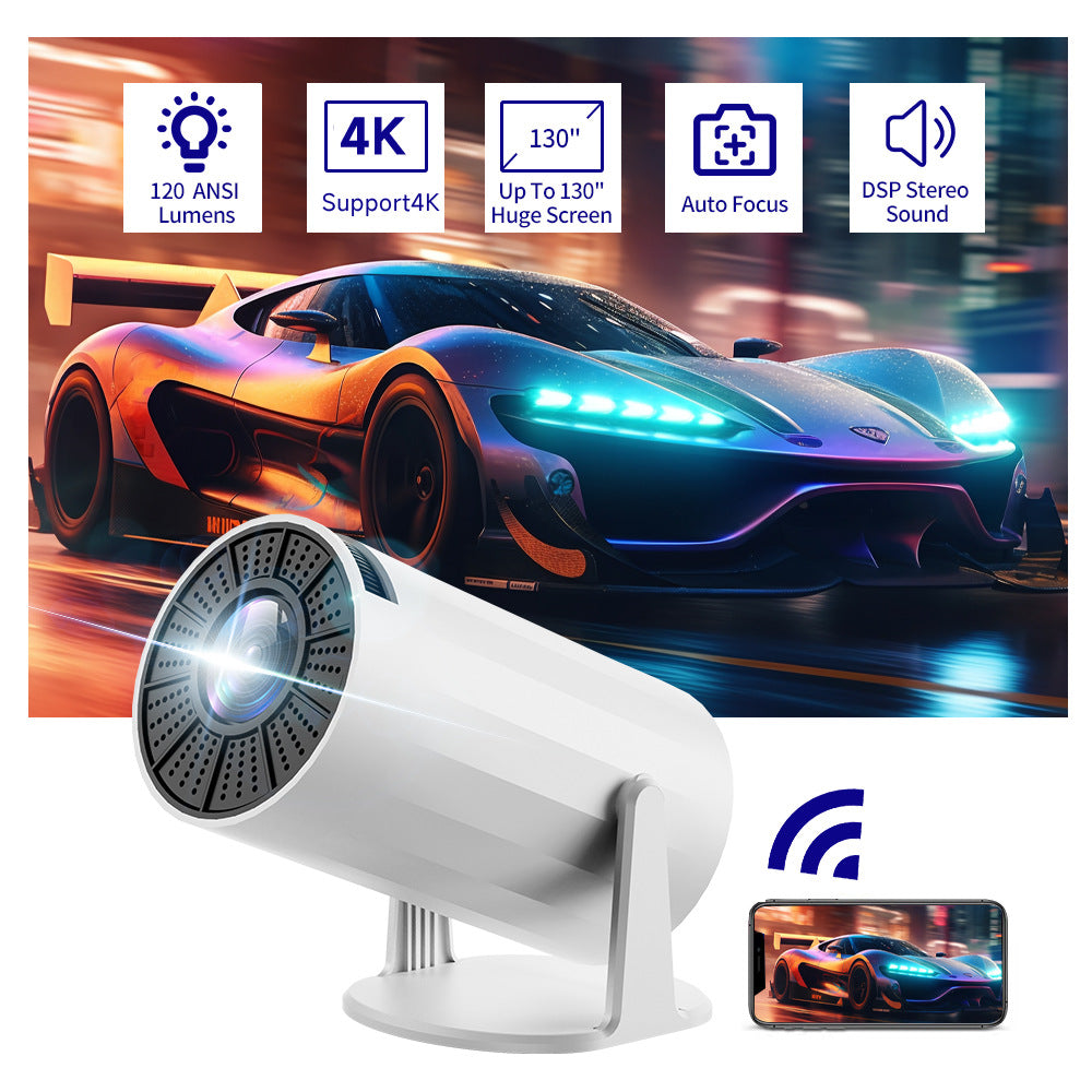 Mini Portable Projector Support 4K - RMKA SELECT