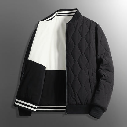 High-end Reversible Cotton  Baseball Jacket