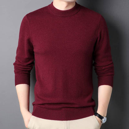 Men's Pure Cashmere Turtle Neck