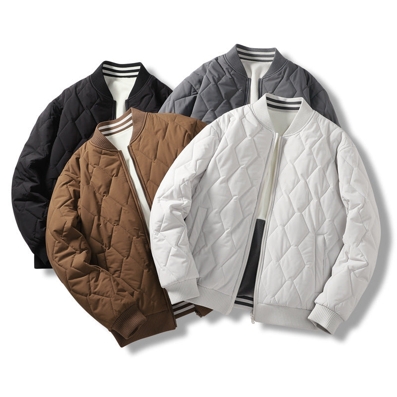 High-end Reversible Cotton  Baseball Jacket