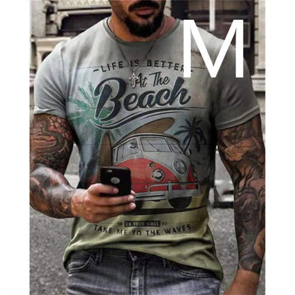 Men's T-shirt Route 66 / Motorcycle Designs - RMKA SELECT