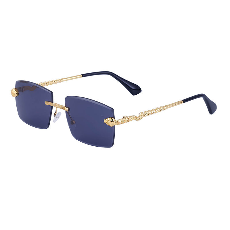 Fashion Rimless Sunglasses For Men - RMKA SELECT