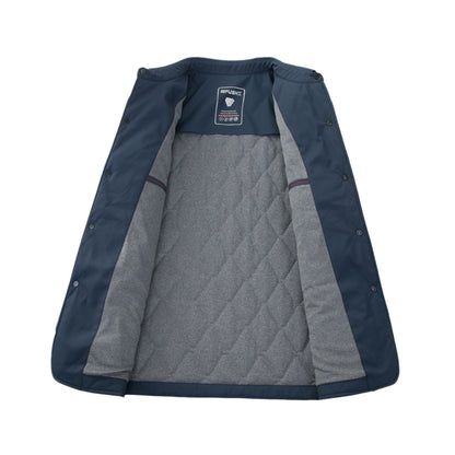 Men's Euro Style  Cotton-padded  Diamond Quilt Jacket